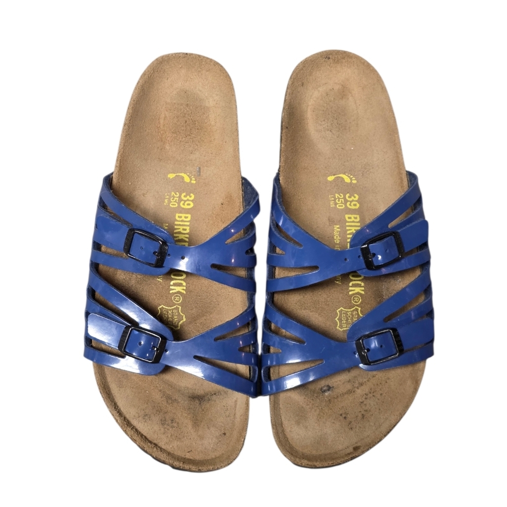 Birkenstock Granada Strappy Sandals Rare Blue - Size 39/8